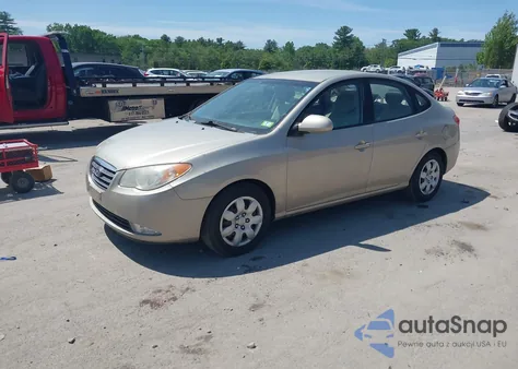 2008 Hyundai Elantra Gls/Se из США, поврежденный, VIN KMHDU46D78U565529